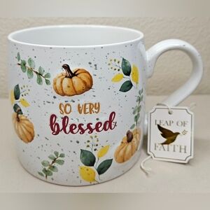 So Very Blessed Ceramic Mug NWT